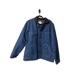 Wear guard. Vintage leisure demim blanket jacket. Size large tall